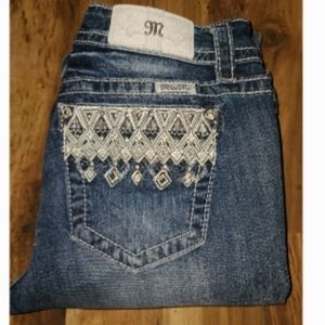 Miss me size 10/11 signature boot cut jeans